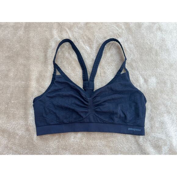 Patagonia Barely Bra Black Bralette Women’s Size Medium - Picture 1 of 5